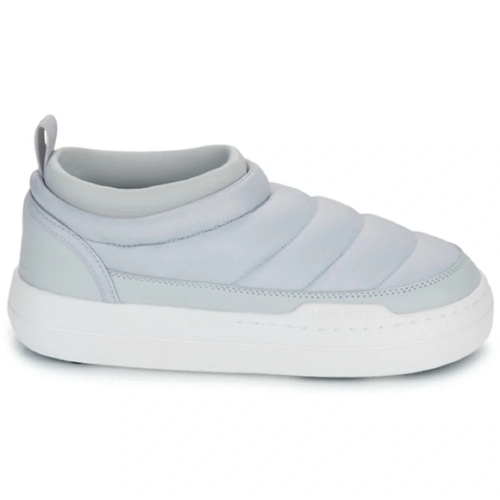 NEW MOON BOOT Park Soft Nylon Sneaker Glacier Grey size 37 US 5